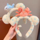  Băng đô BDD026 Thú Bông Đại Dương Siêu Cute – Cua & Cá Voi 