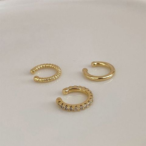  Bông tai kẹp TB0466 Bộ 3 Khuyên Kẹp Vành Tai 