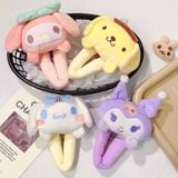  Kẹp Tóc KTT0061  Plush Sanrio – Melody / Cinnamoroll / Kuromi Siêu Cute 