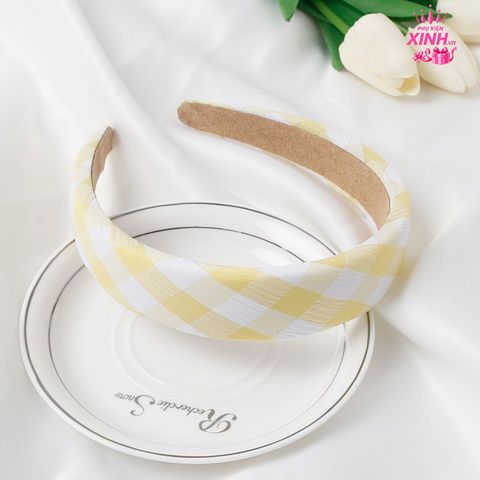  Cài tóc Caro 2.5cm BDD07  Chuẩn Vibe Nàng Thơ 