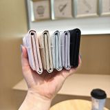  Ví BV004 – Ví Nữ Mini Da PU Cao Cấp, Thiết Kế Đơn Giản, Nhiều Màu Pastel Dễ Thương 