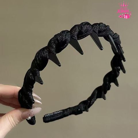  Cài tóc phồng BDD08 - vải bóng Twist Chic Headband 