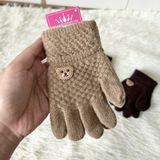 Bao tay  VOV002 cho bé 3,5-6 tuổi  giữ ấm mùa đông, màu trung tính sang xịn 