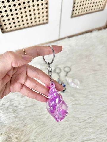  Móc Khóa Vỏ Ốc Xà Cừ Ánh Kim KMC025 