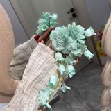  Kẹp tóc KTT0054 Hoa Cascad KTT0054 Hoa Rơi Pastel Hồng/Trắng/Xan 