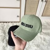  Nón NCC0320 lưỡi trai MIUMIU Basic sang xịn, dễ phối, unisex 