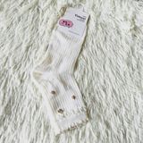  Tất Cổ Cao Viền Bèo VOV0012 – Phong Cách Vintage 