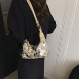  Túi xách XTT010 Sequins Trắng – Lấp Lánh, Cực Trend Đi Chơi & Party 