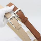  Thắt lưng MUNN04 Bản Nhỏ Khóa Vuông Basic – Nhẹ, Gọn, Dễ Phối Đồ 