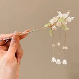  Trâm cài tóc KTT0037 Hoa Ngọc Cổ Phong – Thanh Lịch & Tinh Tế Chuẩn Á Đông 