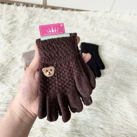  Bao tay  VOV002 cho bé 3,5-6 tuổi  giữ ấm mùa đông, màu trung tính sang xịn 