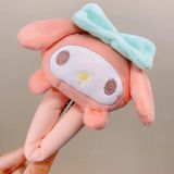  Kẹp Tóc KTT0061  Plush Sanrio – Melody / Cinnamoroll / Kuromi Siêu Cute 