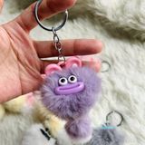  Móc khóa thú bông MK0016 – Lông xù siêu cute, màu sắc đa dạng, hot trend 