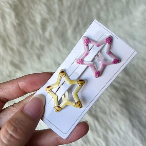  Kẹp Tóc Ngôi Sao KTT0082 – Xinh Xắn, Nổi Bật, Dễ Phối Đồ ✨ 