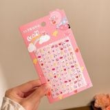  Bộ TMN01 dán móng tay cute hoạt hình – Sticker nail dễ thương nhiều mẫ 