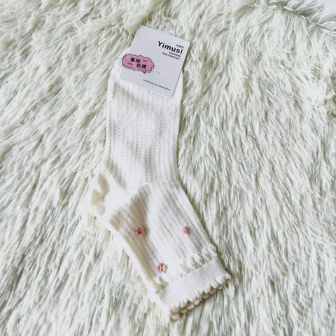  Tất Cổ Cao Viền Bèo VOV0012 – Phong Cách Vintage 