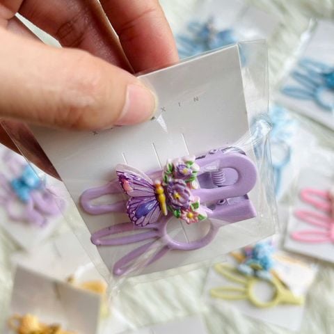  Kẹp tóc KTT0080 Nhiều màu xinh xắn 