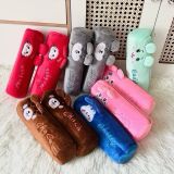  Bóp bút BDV012 - Vải lông Mềm Mại Đáng Yêu 