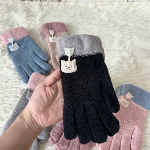  Bao tay VOV005 – Ấm mềm, phối màu pastel xinh, cảm ứng tiện lợi 