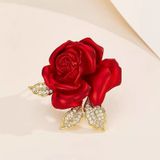  Cài áo ACA011 hoa hồng đỏ – Điểm nhấn quyến rũ, sang trọng nổi bật ✨ 