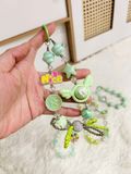  Dây đeo DTC03 điện thoại  charm cao cấp Mix xanh mint tươi trẻ, xinh chuẩn Hàn 
