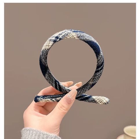  Cài tóc BDD022 Vải Caro Tweed Thanh Lịch – Phong Cách Hàn Quốc 