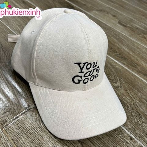  Nón lưỡi trai NCC0315 thêu “You Are Good” 