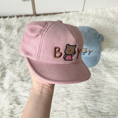  Nón NCC0317 cho bé tai gấu BOY size 35cm-45cm Dễ thương, nhẹ, thoáng, che nắng tố 