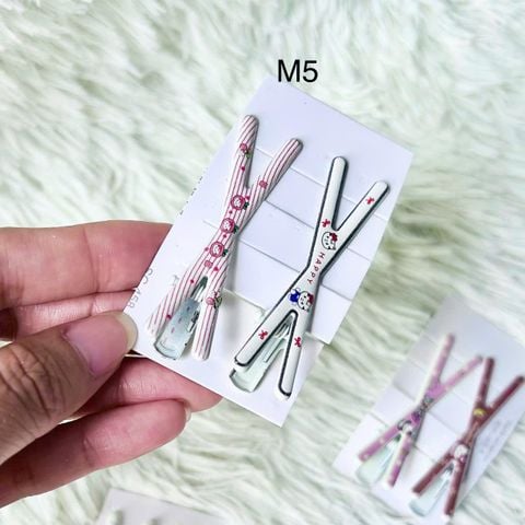  Kẹp Tóc Basic Hàn Quốc KTT0083 – Nhỏ Gọn, Thanh Lịch, Dễ Phối 