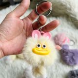  Móc khóa thú bông MK0016 – Lông xù siêu cute, màu sắc đa dạng, hot trend 