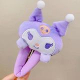  Kẹp Tóc KTT0061  Plush Sanrio – Melody / Cinnamoroll / Kuromi Siêu Cute 