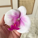  Kẹp Hoa Lan HL01 – Kẹp Tóc Hoa Lan Vải Lụa 3D, 13 Màu & Size Lớn Nhỏ Đa Dạng 