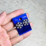  Bông tai TB0458 - Bông Tuyết 1cm Sang Chảnh Nhẹ Nhàng 
