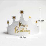  Vương Miện Sinh Nhật HPPD – Phụ Kiện Trang Trí Party Màu Hồng, Vàng, Xanh Sang Trọng 