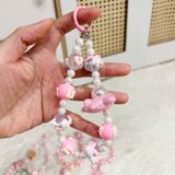  Dây đeo DTC04 điện thoại charm   cao cấp Mix hồng pastel siêu cute & nữ tính 