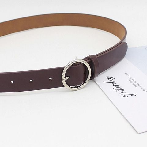  Thắt lưng MUNN02 Khóa Tròn Basic – Dễ Phối Đồ, Bền Đẹp Mỗi Ngày 