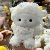  Thú Bông MNG026 25cm Fluffy Trio – Cừu 1, Cừu 2, Chó Đùi Gà | Gấu Bông Mềm Cao Cấp 