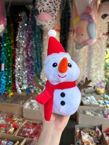  THÚ BÔNG NOEL MNG024 – NGƯỜI TUYẾT & ÔNG GIÀ NOEL – SIÊU XINH MÙA LỄ HỘI 