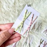  Kẹp Tóc Basic Hàn Quốc KTT0083 – Nhỏ Gọn, Thanh Lịch, Dễ Phối 