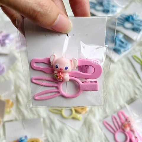  Kẹp tóc KTT0080 Nhiều màu xinh xắn 