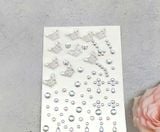  Sticker Dán Lấp Lánh Makeup DLL01 – 8 Mẫu Hot Trend Cho Trang Điểm & Nail Art ✨ 