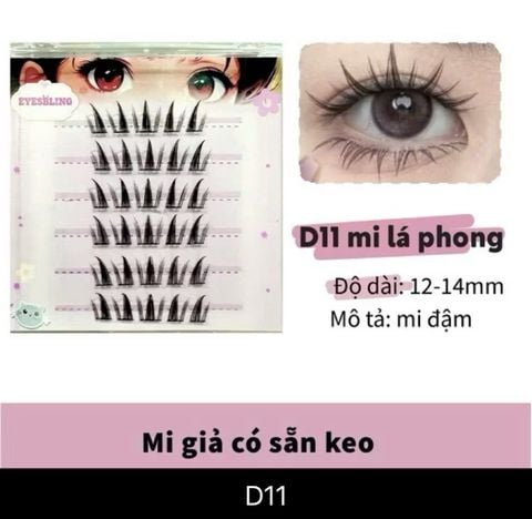 Bộ mi keo sẵn HNM04 -Tự Nhiên, Dễ Gắn 