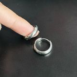  Bông tai TB0463 - Titan vòng dẹt 