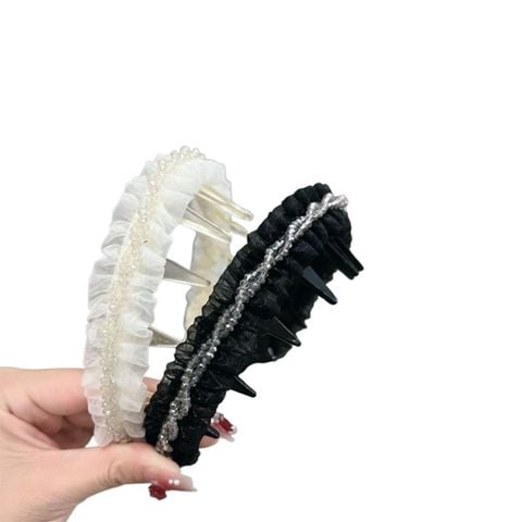  Băng Đô Bèo Ren Sang Chảnh BDD015 – Nữ Tính, Nhẹ Nhàng Chuẩn Tiểu Thư 