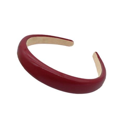  Cài tóc đỏ bóng BDD010 – Màu Đỏ Mận sành điệu 