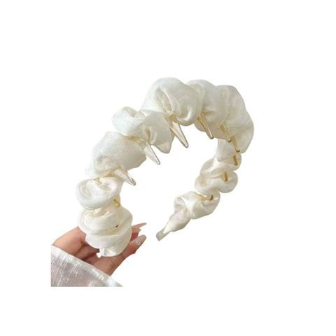  Băng Đô BDD04  – Siêu Xinh, Nữ Tính, Tôn Gương Mặt – 2 Màu Trắng & Hồng 