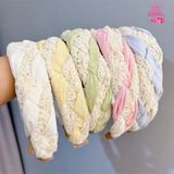  Băng Đô Ren Pastel BDD05 5 màu 