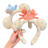  Băng đô BDD026 Thú Bông Đại Dương Siêu Cute – Cua & Cá Voi 