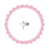  Bông tai thánh giá TB0441 – Cá tính nhẹ, tối giản, dễ phối đồ ✝️✨ 