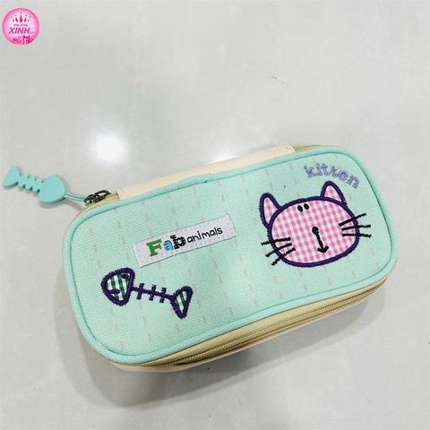  Bóp Đựng Viết BDV010 – Cute Pastel Siêu Xinh 
